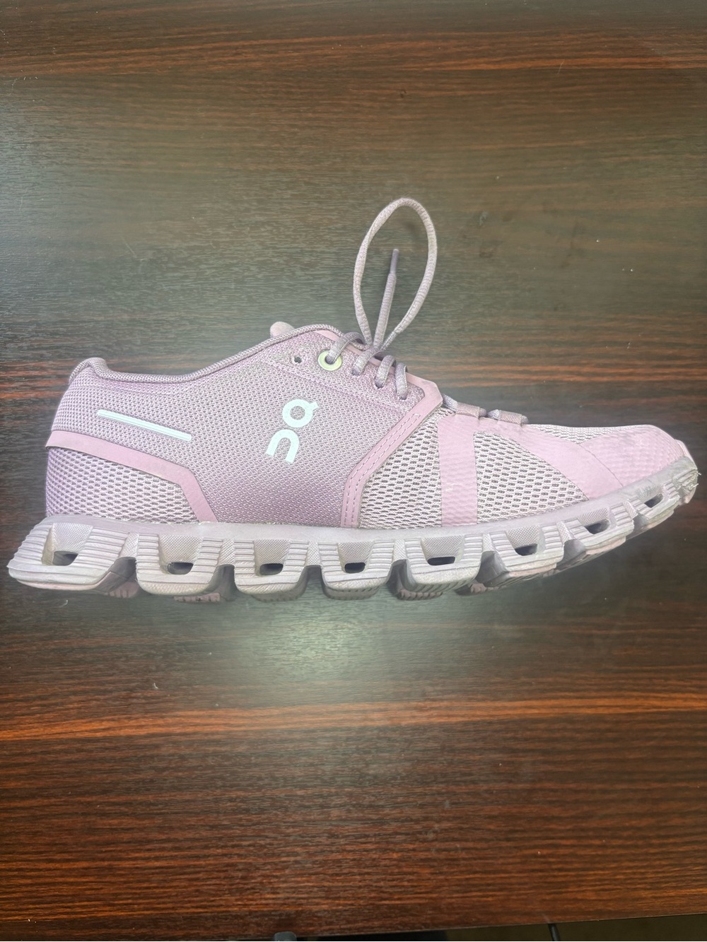 On Cloud 6 Waterproof Shoes Mauve/Purple Women’s Size 7 - Picture 5 of 16